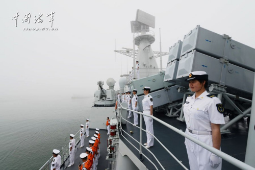中國7艘主力戰艦赴俄參加軍演
