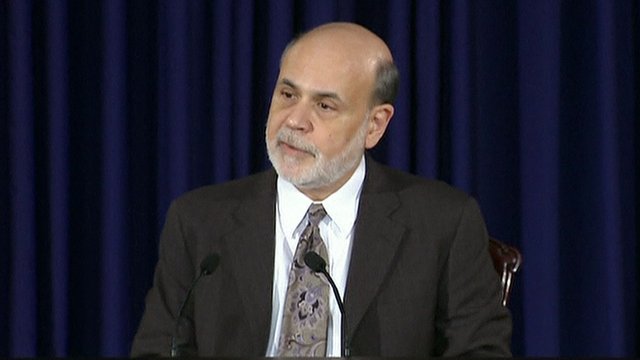 Federal Reserve Chairman Ben Bernanke: &quot;The economy is beginning to make progress&quot;